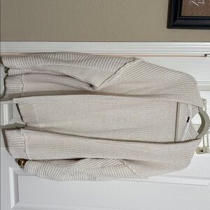 Free People Cream Cardigan Sweater